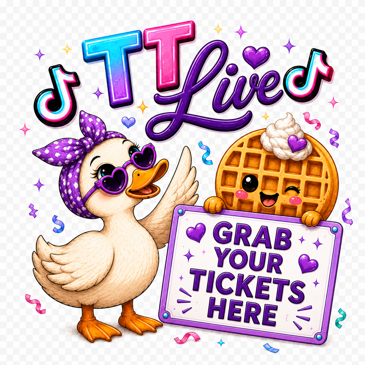 Waffle for Tiktok Live